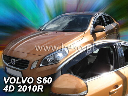 Deflektory Heko - Volvo S60 II 2010-2018