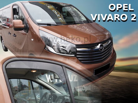 Deflektory Heko - Opel Vivaro II 2014-2019 OPK