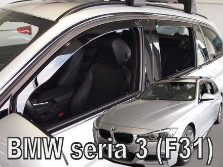 Deflektory Heko - BMW 3 F31 Combi 2012-2019 (so zadnými)