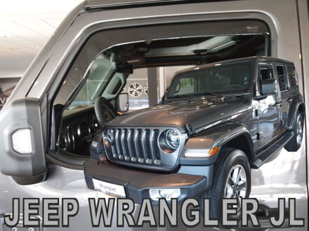 Deflektory Heko - Jeep Wrangler JL 3/5-dverový od 2018 