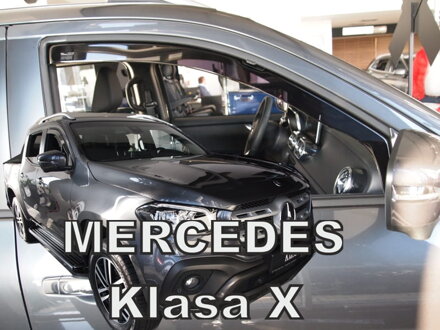 Deflektory Heko - Mercedes X W470 od 2017 (predné)
