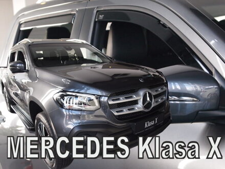 Deflektory Heko - Mercedes X W470 od 2017 (so zadnými)
