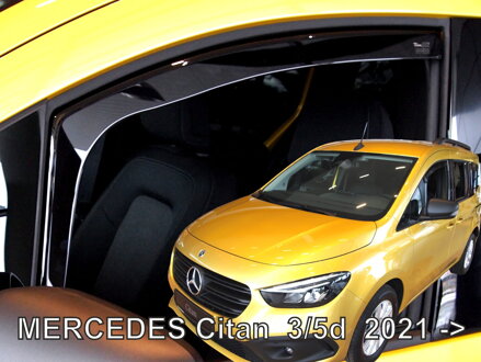Deflektory Heko - Mercedes Citan II W438 od 2021