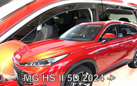 Deflektory Heko - MG HS II od 2024 (so zadnými)