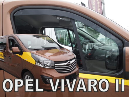 Deflektory Heko - Opel Vivaro II 2014-2019 (dlhé)