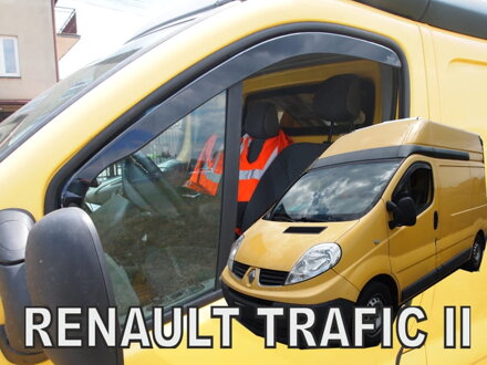 Deflektory Heko - Renault Trafic II 2001-2014 (dlhé)