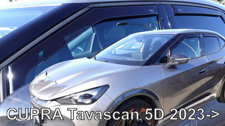 Deflektory Heko - Cupra Tavascan od 2023 (so zadnými)