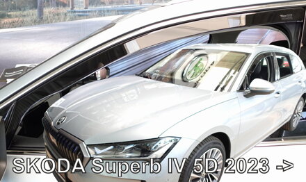 Deflektory Heko - Škoda Superb IV Sedan/Combi od 2024