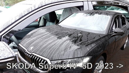 Deflektory Heko - Škoda Superb IV Liftback od 2024 (so zadnými)
