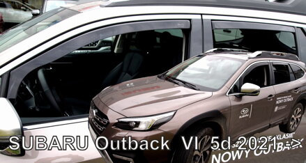 Deflektory Heko - Subaru Outback VI od 2021 (so zadnými)