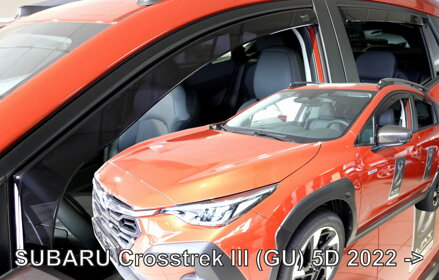 Deflektory Heko - Subaru Crosstrek III (GU) od 2023 (so zadnými)