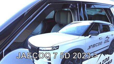 Deflektory Heko - Jaecoo 7 od 2025 (so zadnými)