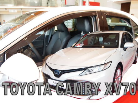 Deflektory Heko - Toyota Camry XV70 2017-2024 (so zadnými)