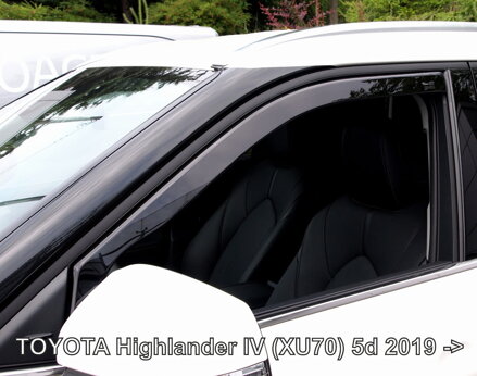Deflektory Heko - Toyota Highlander IV od 2019