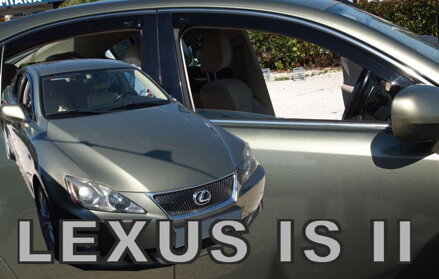 Deflektory Heko - Lexus IS (II) XE20 2006-2013 (so zadnými)