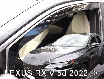 Deflektory Heko - Lexus RX (V) AX5 od 2023