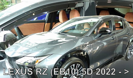 Deflektory Heko - Lexus RZ (EB10) od 2022 (so zadnými)