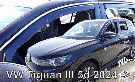 Deflektory Heko - VW Tiguan III od 2024 (so zadnými)