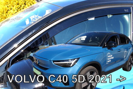 Deflektory Heko - Volvo C40 od 2021