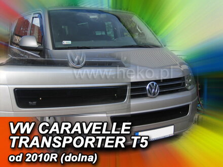 Zimná clona Heko - VW Transporter, Caravelle T5 Facelift od r.2010 dolná