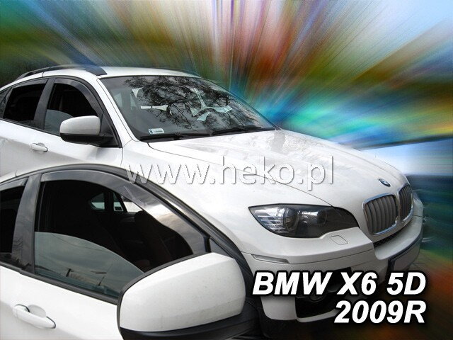 Deflektory Heko - BMW X6 E71 2008-2014 Deflektory Heko - BMW X6 E71 2008-2014