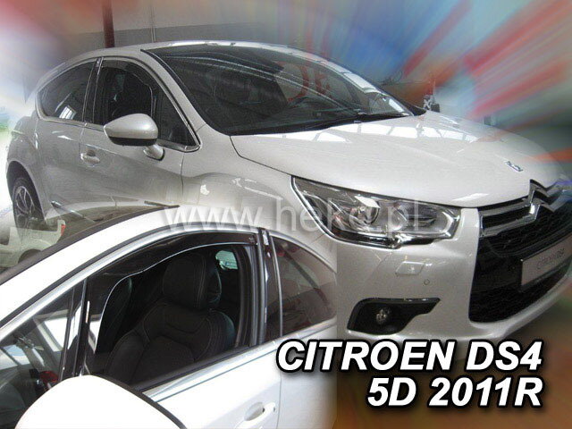 Deflektory Heko - Citroen DS4 5-dverový od 2011 Deflektory Heko - Citroen DS4 5-dverový od 2011