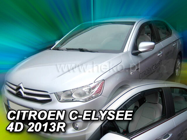 Deflektory Heko - Citroen C-Elysée od 2013 Deflektory Heko - Citroen C-Elysée od 2013