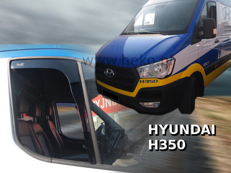 Deflektory Heko - Hyundai H350 od 2015 Deflektory Heko - Hyundai H350 od 2015