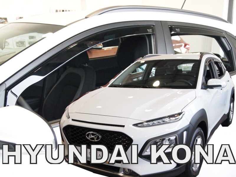 Deflektory Heko - Hyundai Kona 2017-2023 (so zadnými) Deflektory Heko - Hyundai Kona 2017-2023 (so zadnými)
