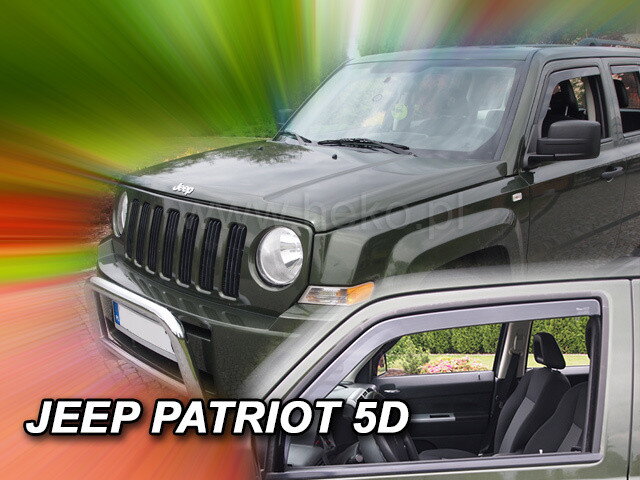 Deflektory Heko - Jeep Patriot od 2006 Deflektory Heko - Jeep Patriot od 2006