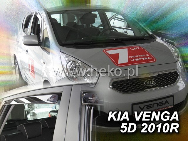 Deflektory Heko - Kia Venga od 2010 (so zadnými) Deflektory Heko - Kia Venga od 2010 (so zadnými)