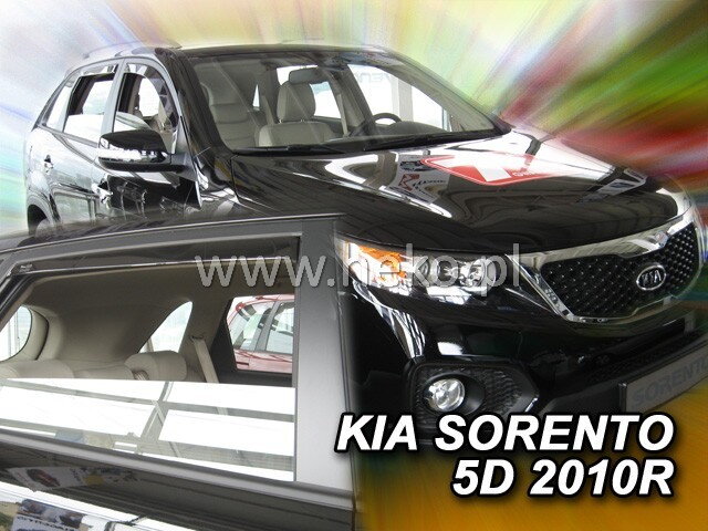 Deflektory Heko - Kia Sorento 2009-2015 (so zadnými) Deflektory Heko - Kia Sorento 2009-2015 (so zadnými)