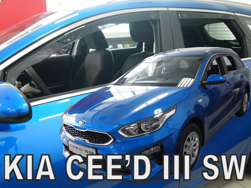 Deflektory Heko - Kia Ceed Combi od 2018 (so zadnými) Deflektory Heko - Kia Ceed Combi od 2018 (so zadnými)