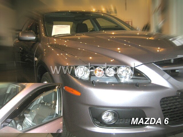 Deflektory Heko - Mazda 6 2002-2007 Deflektory Heko - Mazda 6 2002-2007