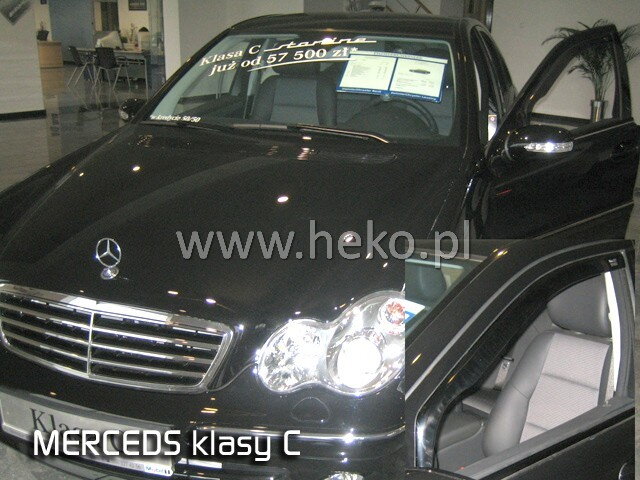 Deflektory Heko - Mercedes C W203 2000-2007 Deflektory Heko - Mercedes C W203 2000-2007