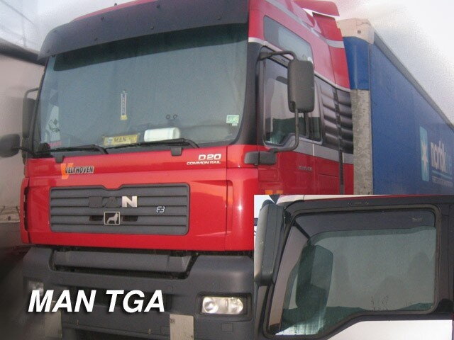 Deflektory Heko - MAN TGA TGL TGM TGX od 2001 Deflektory Heko - MAN TGA TGL TGM TGX od 2001