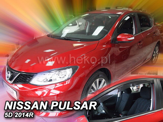 Deflektory Heko - Nissan Pulsar od 2014 Deflektory Heko - Nissan Pulsar od 2014