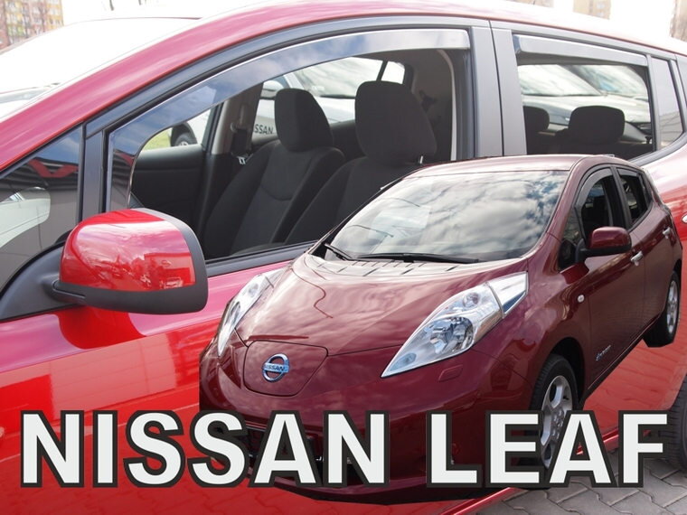 Deflektory Heko - Nissan Leaf 2010-2017 (+zadné) Deflektory Heko - Nissan Leaf 2010-2017 (+zadné)
