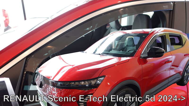 Deflektory Heko - Renault Scenic E-Tech od 2024 Deflektory Heko - Renault Scenic E-Tech od 2024