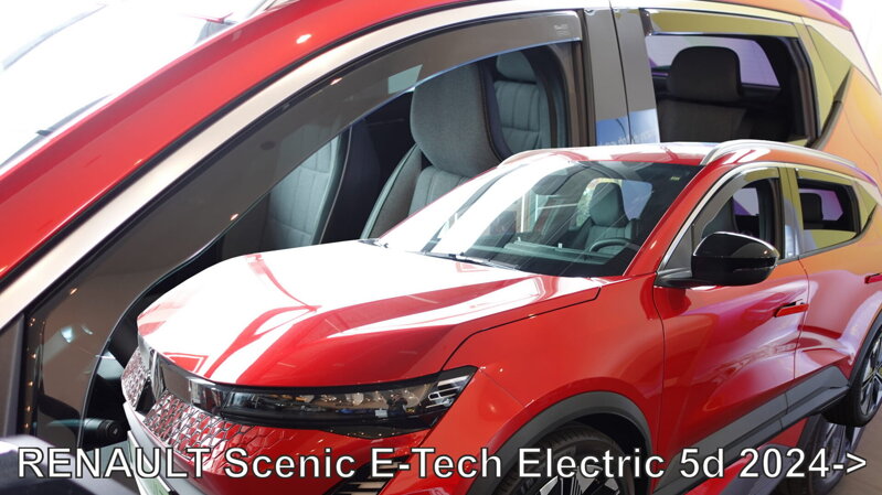 Deflektory Heko - Renault Scenic E-Tech od 2024 (so zadnými) Deflektory Heko - Renault Scenic E-Tech od 2024 (so zadnými)