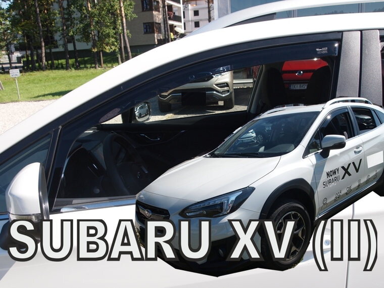 Deflektory Heko - Subaru XV II od 2018 Deflektory Heko - Subaru XV II od 2018