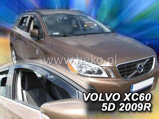 Deflektory Heko - Volvo XC60 2008-2017 Deflektory Heko - Volvo XC60 2008-2017