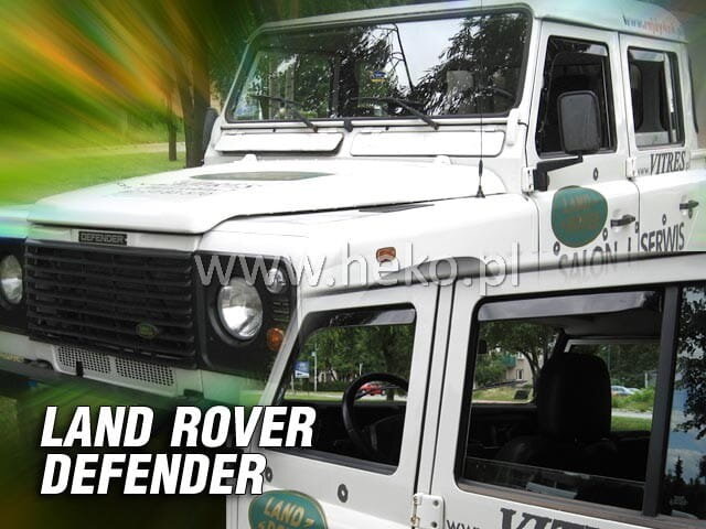Deflektory Heko - Land Rover Defender 3/4-dverový 1989-2016 Deflektory Heko - Land Rover Defender 3/4-dverový 1989-2016
