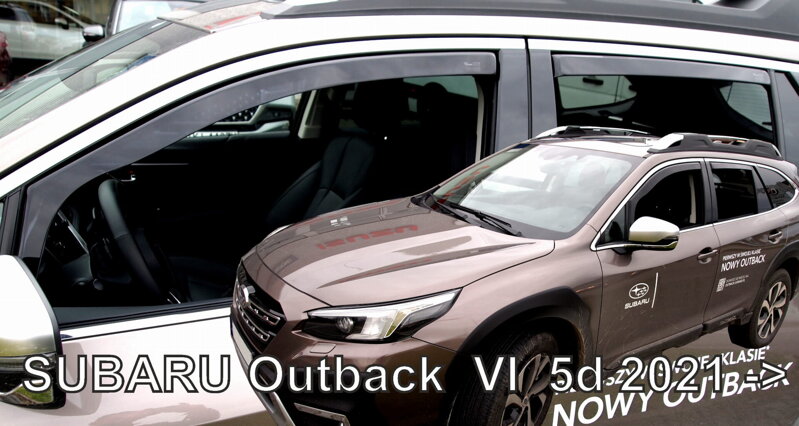 Deflektory Heko - Subaru Outback VI od 2021 (so zadnými) Deflektory Heko - Subaru Outback VI od 2021 (so zadnými)