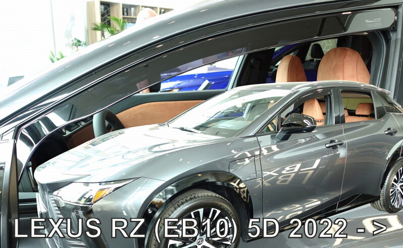Deflektory Heko - Lexus RZ (EB10) od 2022 Deflektory Heko - Lexus RZ (EB10) od 2022