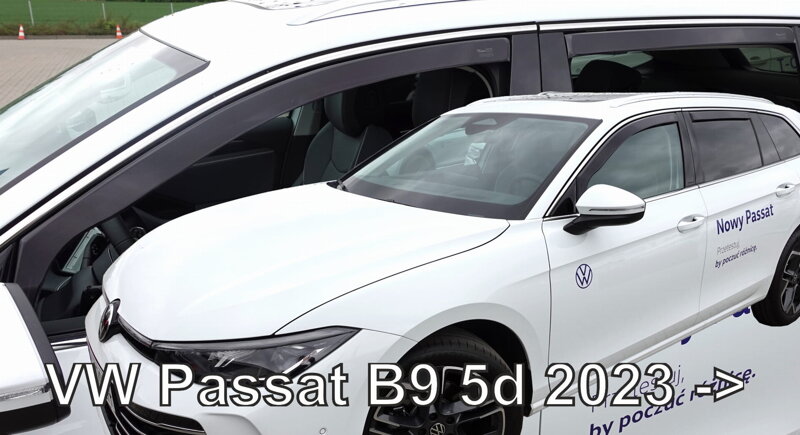Deflektory Heko - VW Passat (B9) od 2023 (so zadnými) Deflektory Heko - VW Passat (B9) od 2023 (so zadnými)