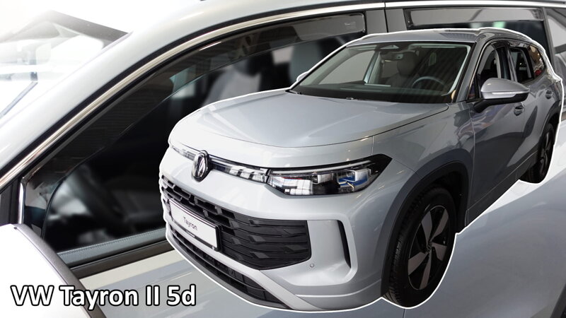 Deflektory Heko - VW Tayron od 2025 (so zadnými) Deflektory Heko - VW Tayron od 2025 (so zadnými)