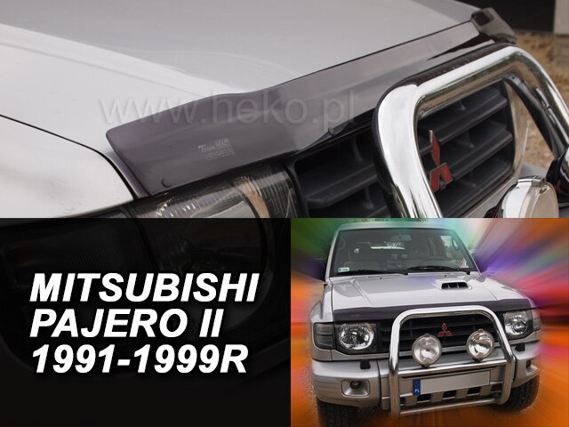 Kryt kapoty Heko - Mitsubishi Pajero II 1991-1999 3d / 5d