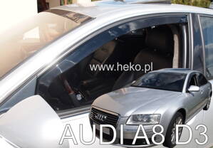 Deflektory Heko - Audi A8 (D3) 2002-2009
