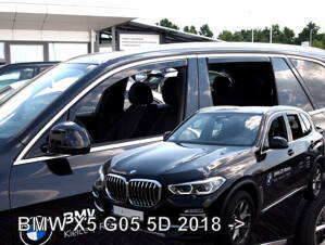 Deflektory Heko - BMW X5 (G05) od 2018 (so zadnými)